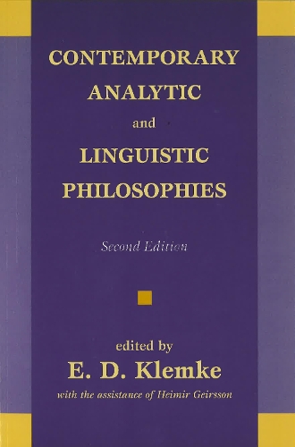 Contemporary Analytic and Linguistic Philosophies