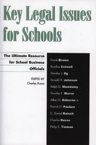 Key Legal Issues for Schools