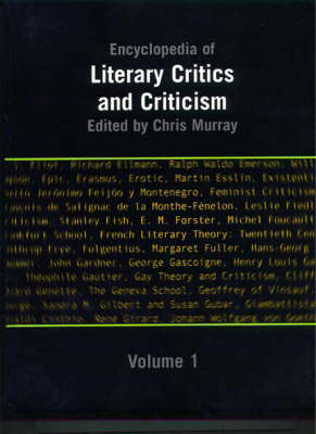 Encyclopedia of Literary Critics and Criticism