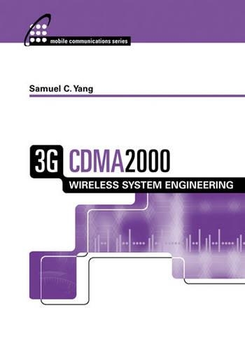 3G CDMA2000 Wireless Engineering