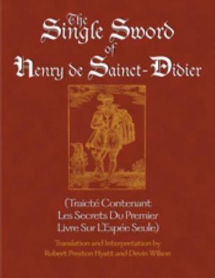 Single Sword of Henry De Sainct-Didier