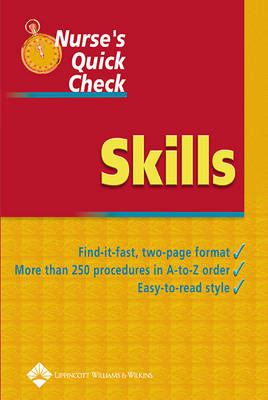 Nurse's Quick Check
