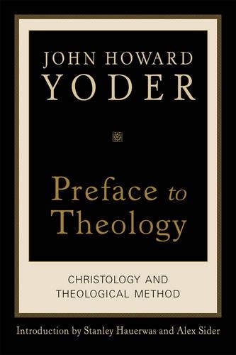 Preface to Theology