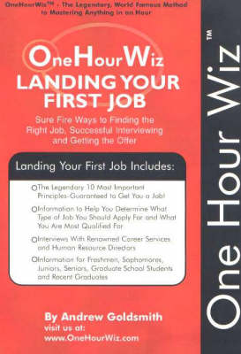 Landing Your First Job