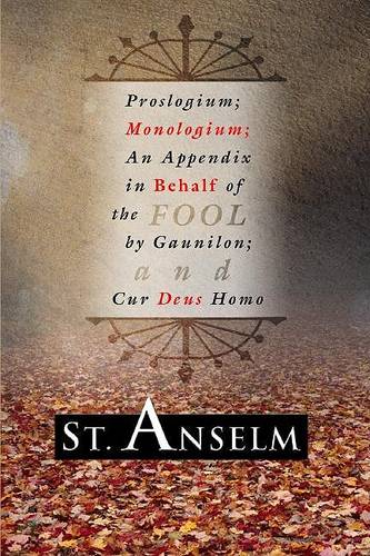 Proslogium; Monologium;