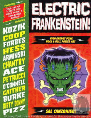 Electric Frankenstein! High-energy Punk Rock & Roll Poster Art