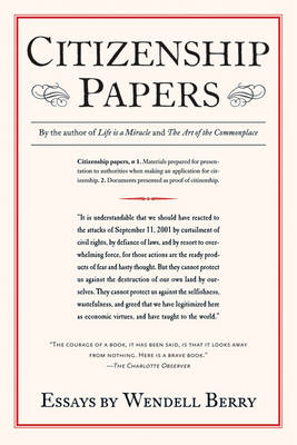 Citizenship Papers: Essays