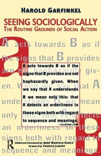 Seeing Sociologically