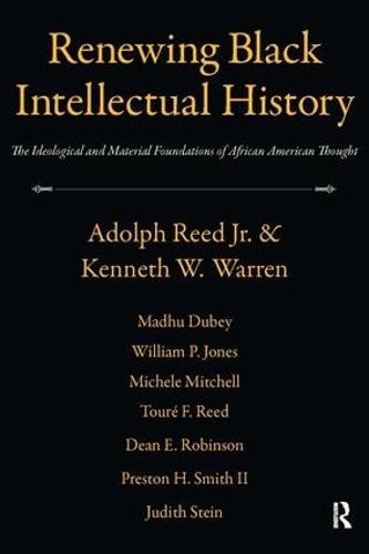 Renewing Black Intellectual History