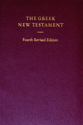 UBS4 Greek New Testament and Reference Helps