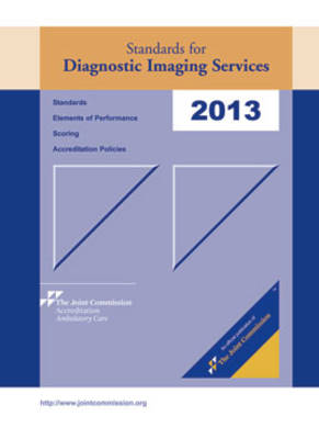 2013 Standards for Diagnostic Imaging