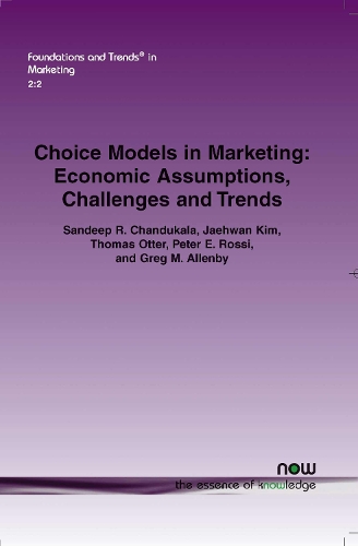 Choice Models in Marketing