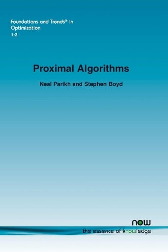 Proximal Algorithms