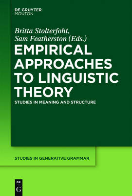Empirical Approaches to Linguistic Theory