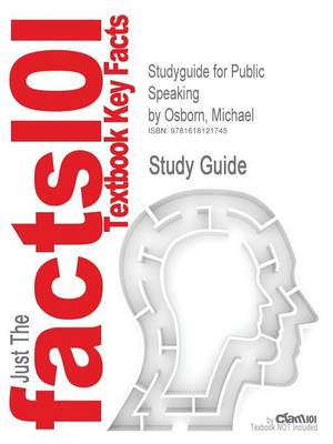 Studyguide for Public Speaking by Osborn, Michael, ISBN 9780205584567