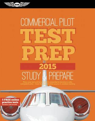 Commercial Pilot Test Prep 2015 Book and Tutorial Software Bundle 2015