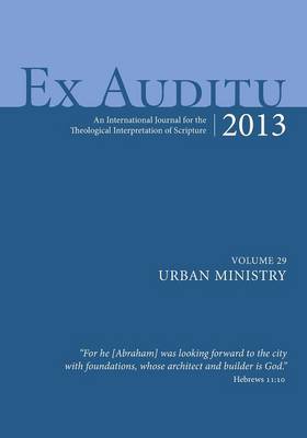 Ex Auditu - Volume 29