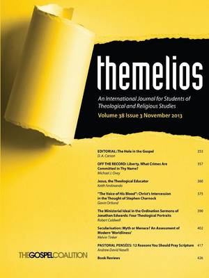 Themelios, Volume 38, Issue 3