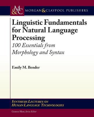 Linguistic Fundamentals for Natural Language Processing