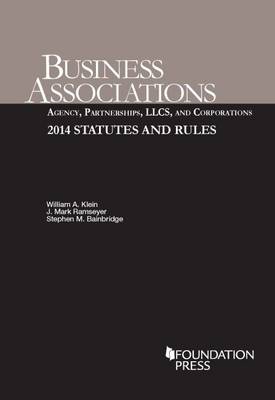 Business Associations Agency, Partnerships, Llcs, and Corporations: Statutes and Rules