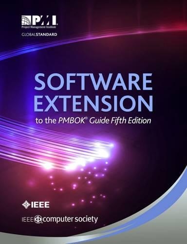 Software extension to the PMBOK guide fifth edition