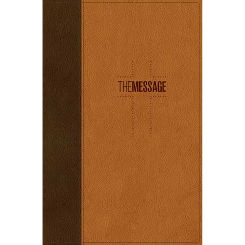 Message Deluxe Gift Bible, Brown