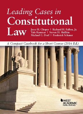 Leading Cases in Constitutional Law