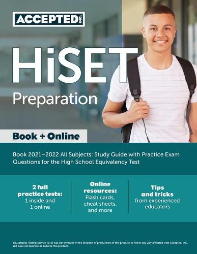 HiSET Preparation Book 2021-2022 All Subjects