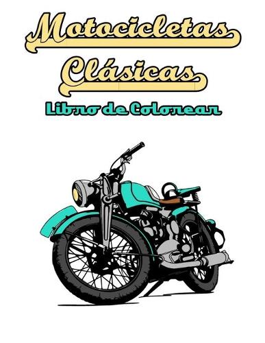 Motocicletas Clasicas Libro de Colorear