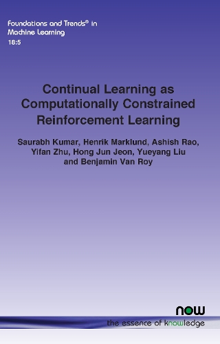 Continual Learning as Computationally Constrained Reinforcement Learning