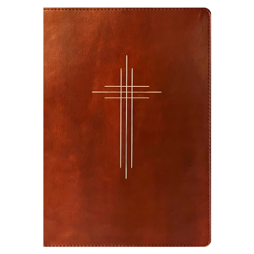 Message Deluxe Gift Bible, Dark Brown Gold