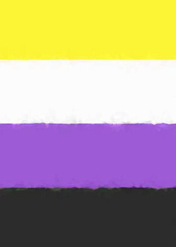 Nonbinary Pride Flag Journal