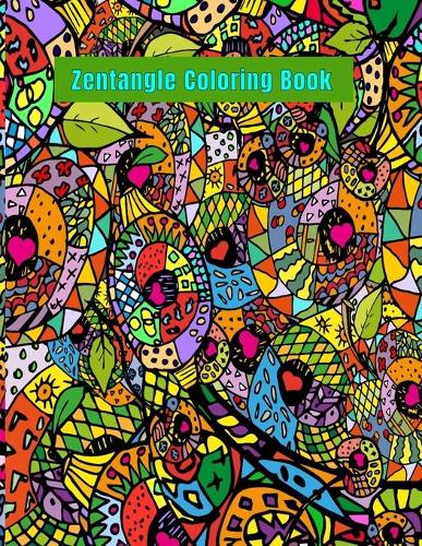 Zentangle Coloring Book