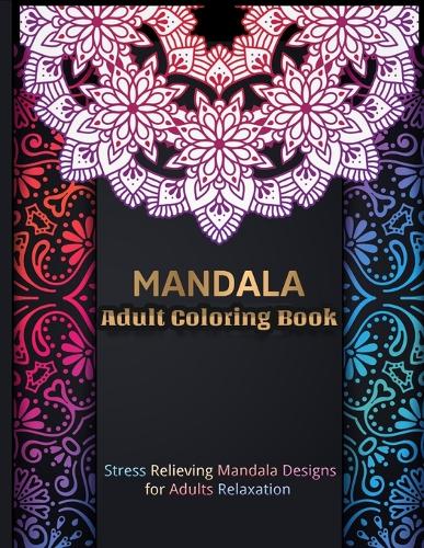 MANDALA Adult Coloring Book