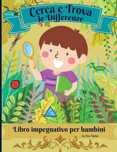Cerca e trova le differenze libro impegnativo per bambini