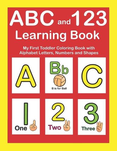 ABC and 123 Learning Book