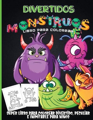 Monstruos Libro Para Colorear