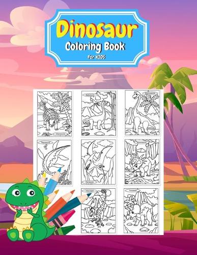 Dinosaur Coloring Book for Kids