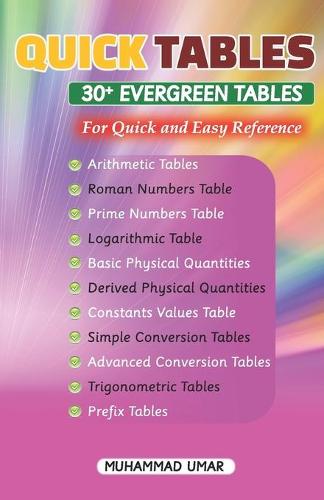 Quick Tables - 30+ Evergreen Tables