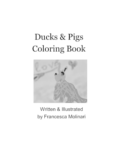 Ducks & Pigs Coloring Book
