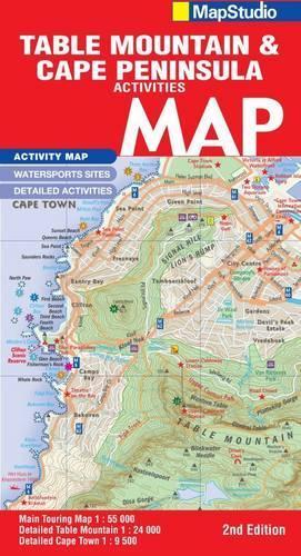 Road map Table Mountain & Cape Peninsula adventures