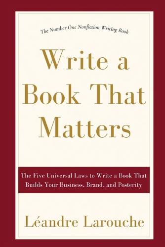 Write a Book That Matters