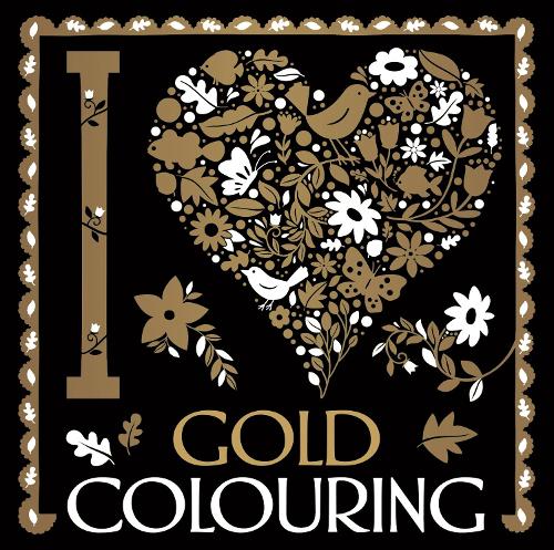 I Heart Gold Colouring