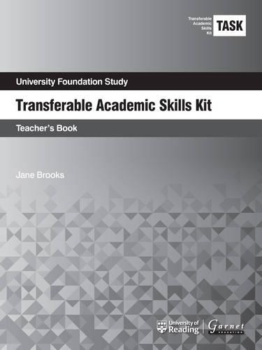 TASK Transferable Academic Skills Kit Teacher's Book