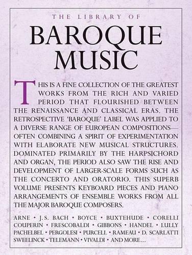 The Library Of Baroque Music