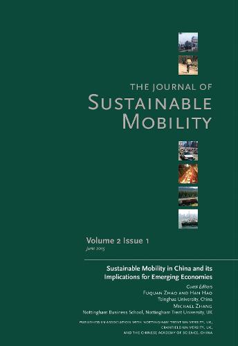 Journal of Sustainable Mobility Vol. 2 Issue 1