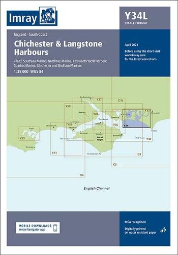 Imray Chart Y34 Laminated