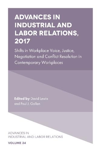 Advances in Industrial and Labor Relations, 2017