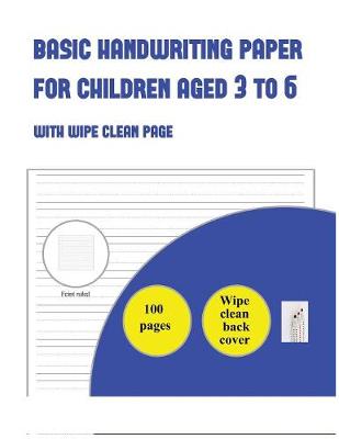 Basic Handwriting Paper for Children Aged 3 to 6