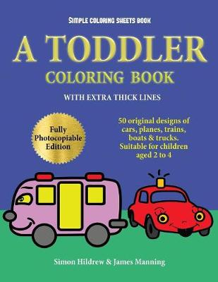 Simple Coloring Sheets Book